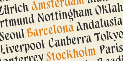 Aspenleigh Font Poster 5