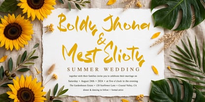 Boldy Jhona Font Poster 6