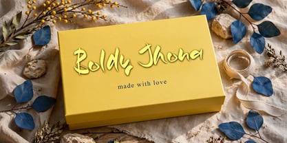 Boldy Jhona Font Poster 14