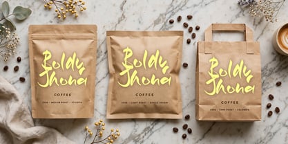 Boldy Jhona Font Poster 3