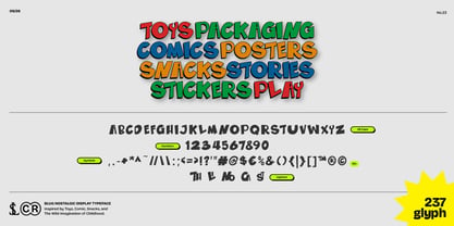 Blug Font Poster 2