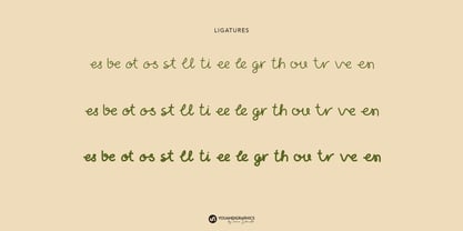 Machou Display Font Poster 6