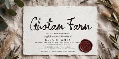 Ghotam Farm Font Poster 11