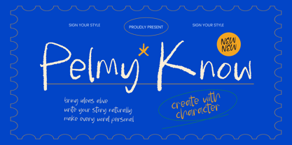 Pelmy Know Font Poster 1
