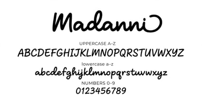 Madanni Font Poster 5