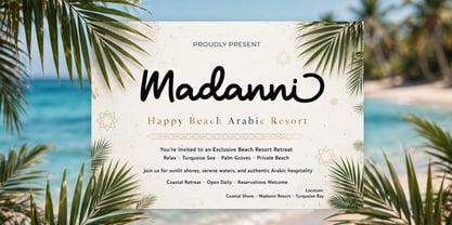 Madanni Font Poster 14