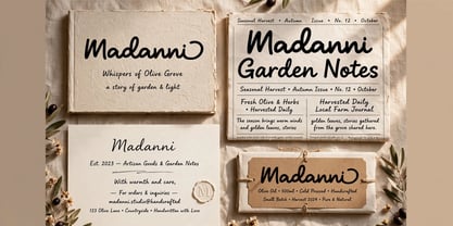 Madanni Font Poster 3