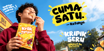Kimpul Enak Font Poster 8