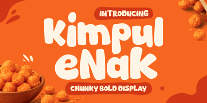 Kimpul Enak Font Poster 1