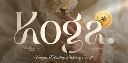 Koga Font Poster 1