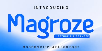 Magroze Font Poster 1
