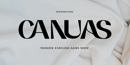 Canuas Font Poster 1