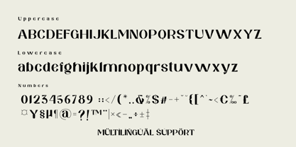 Canuas Font Poster 11