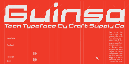 Guinsa Font Poster 1