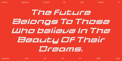 Guinsa Font Poster 3