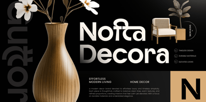 Guttor Font Poster 2