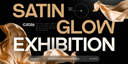 Guttor Font Poster 8