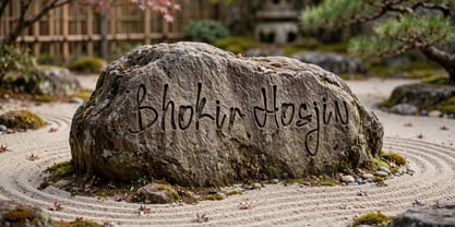 Bhokir Hosjin Font Poster 9
