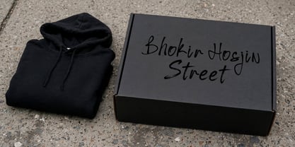 Bhokir Hosjin Font Poster 2
