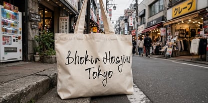 Bhokir Hosjin Font Poster 6