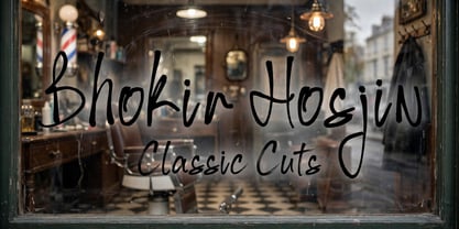 Bhokir Hosjin Font Poster 15