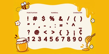 Honey Sunday Font Poster 3