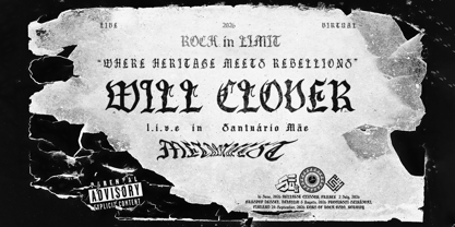 South Coven Font Poster 2