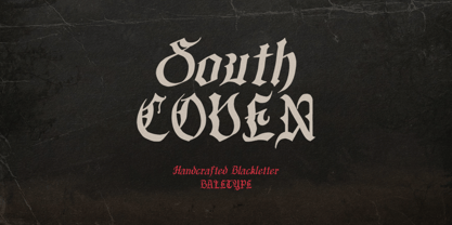 South Coven Font Poster 1