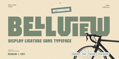 Bellview Font Poster 1