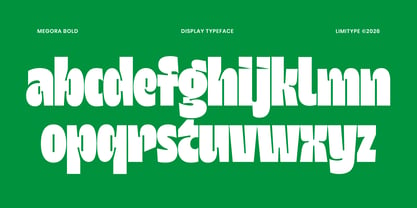 Megora Font Poster 9