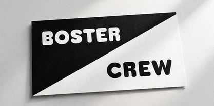 Note Boster Font Poster 10