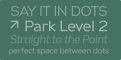 Punto Font Poster 6
