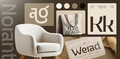 Norant Font Poster 2