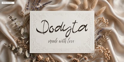 Dodyta Font Poster 1