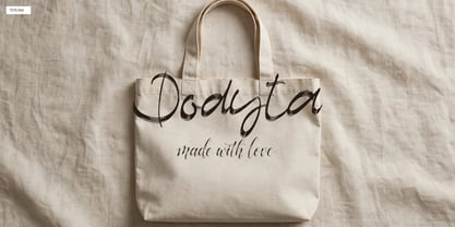 Dodyta Font Poster 4