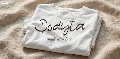Dodyta Font Poster 3