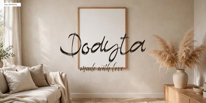 Dodyta Font Poster 12