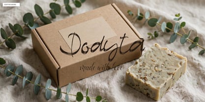 Dodyta Font Poster 9