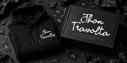 Jhon Travolta Font Poster 6