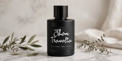 Jhon Travolta Font Poster 8