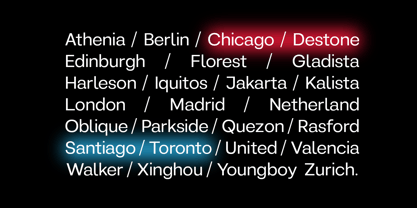 Crisbon Font Poster 7