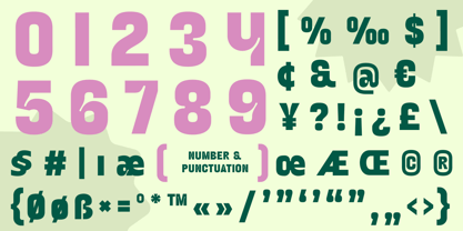Naugh Font Poster 11
