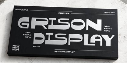 Grison Display Font Poster 1