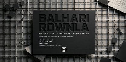 Grison Display Font Poster 4
