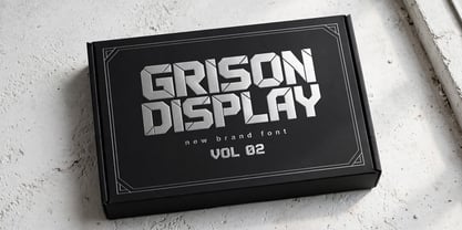 Grison Display Font Poster 2