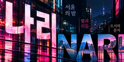 Nari Font Poster 4