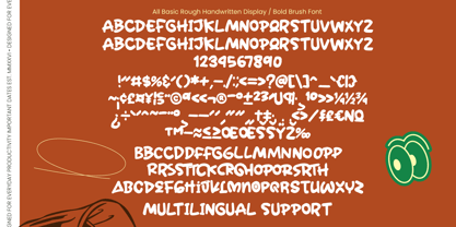 Rough City Markers Font Poster 10