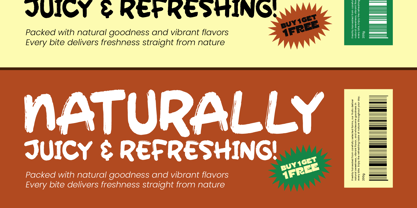 Rough City Markers Font Poster 4
