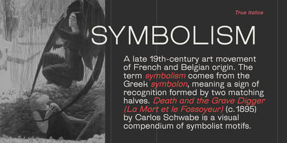 Denz Font Poster 5