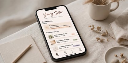 Young Sister Font Poster 11